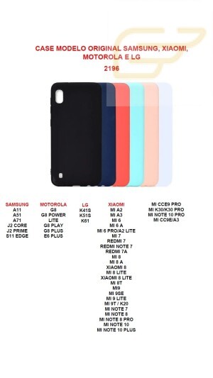 (SEM TROCA) CAPINHA CASE XIAOMI