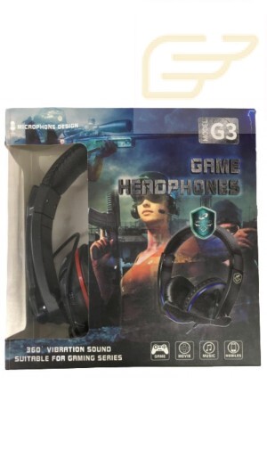 HEADPHONE GAMER COM MICROFONE G3