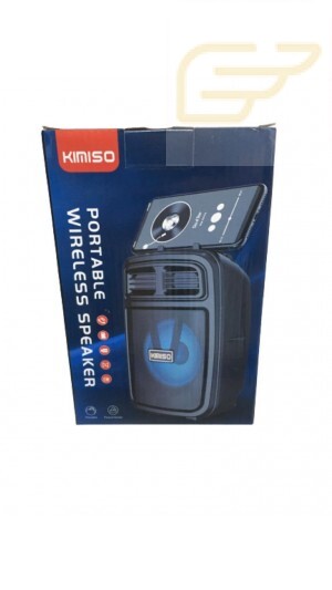 CAIXA DE SOM BLUETOOTH COM SUPORTE PARA CELULAR KIMISO KM-1001