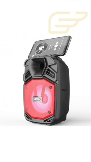 CAIXA DE SOM BLUETOOTH COM SUPORTE PARA CELULAR KIMISO KM-2005