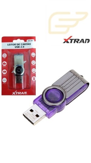 LEITOR DE CARTAO DE MEMORIA XD-802