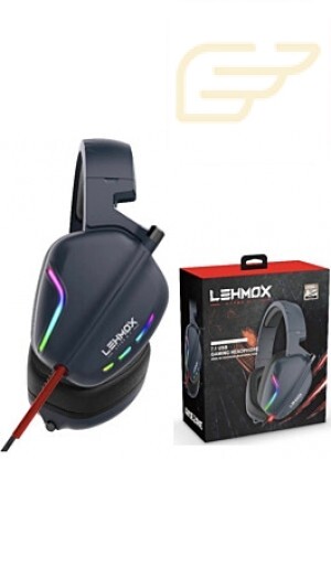 FONE DE OUVIDO GAMER USB 7.1 LEHMOX STREAMER RGB GT-F17
