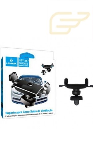 SUPORTE DE CELULAR VEICULAR SAIDA DE AR LEHMOX LEY-257