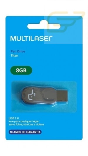 PEN DRIVE 8GB MULTILASER