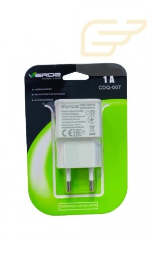 FONTE USB 1A VERDE CDQ-007