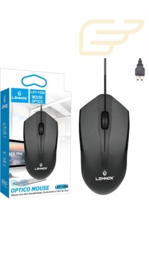 MOUSE USB OPTICO LEHMOX LEY-1506
