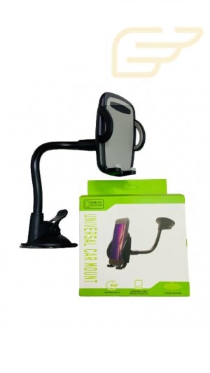 SUPORTE VEICULAR COM VENTOSA VERDE JE-22