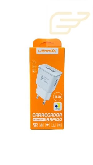 FONTE USB 3.1A LEHMOX LE-506