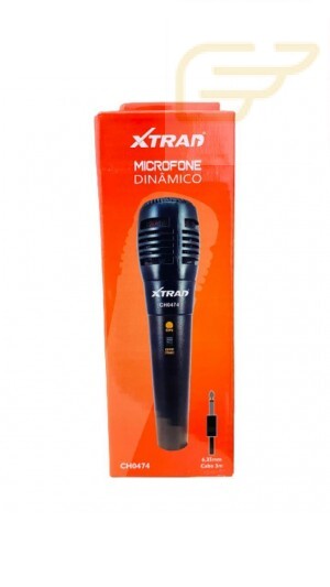 MICROFONE COM CABO 5M XTRAD CH0474