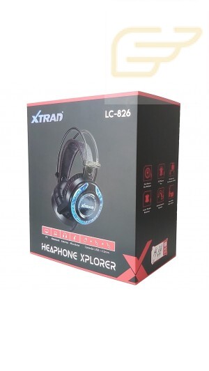 HEADPHONE GAMER COM LED XTRAD LC-826