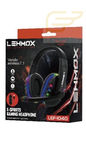 FONE DE OUVIDO USB GAMER LEHMOX 7.1 LEF-1040