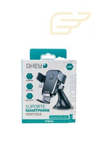 SUPORTE PARA CELULAR COM VENTOSA OHEY FF0043