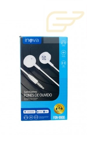 FONE DE OUVIDO ESTEREO P2 INOVA FON-9900