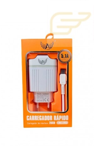 CARREGADOR 2USB TIPO C 5.1A ALTOMEX AL-5901-TY