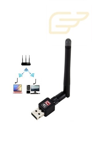 ANTENA WIFI USB 2.0 802.IN KAPBOM KA-T8188