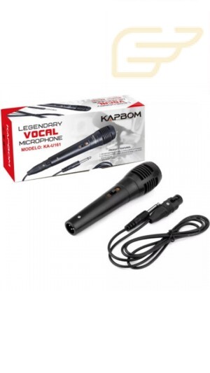 MICROFONE COM FIO KAPBOM KA-U161