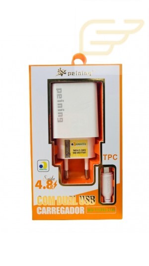 CARREGADOR USB TIPO C 4.8A PEINING WU-11(PEI-216)