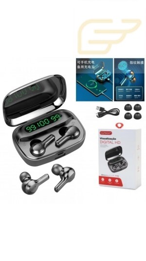 FONE DE OUVIDO BLUETOOTH DIGITAL KAPBOM KA-935