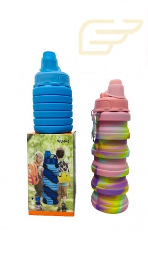 GARRAFA DE MOCHILA DOBRAVEL 500ML WU-043