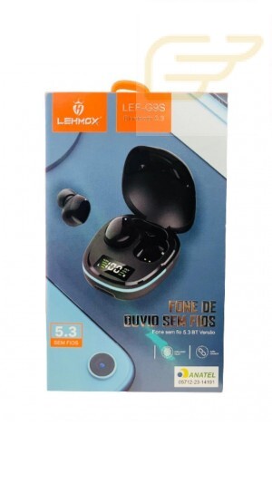 FONE DE OUVIDO BLUETOOTH 5.3 LEHMOX LEF-G9S