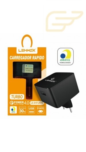 FONTE USB TURBO POWER 4.0 LEHMOX LE-91FUNTE