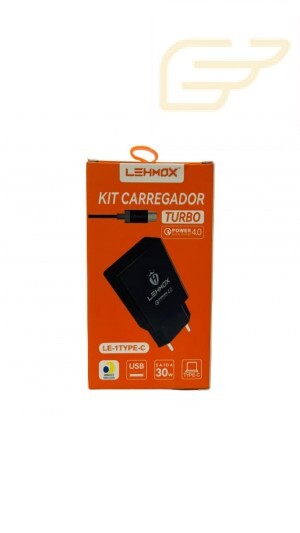 CARREGADOR USB TIPO C TURBO POWER 4.0 LEHMOX LE-1TYPE-C
