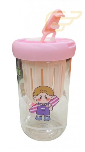 GARRAFA SQUEEZE COM ESPREMEDOR WU-128