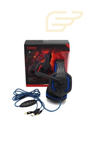HEADPHONE GAMER COM LED E MICROFONE KOMC G311