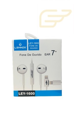 FONE DE OUVIDO LIGHTNING EAR 7+ LEHMOX LEY-1600
