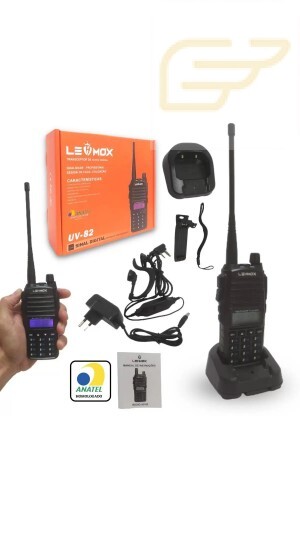 RADIO COMUNICADOR COM RADIO FM LEHMOX UV-5R