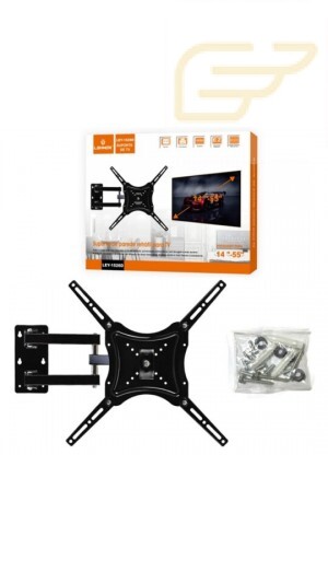 SUPORTE DE PAREDE RETRATIL PARA TV 14 A 55 POLEGADAS LEHMOX LEY-1526D