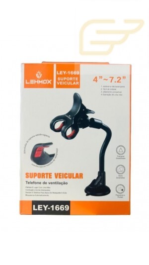 SUPORTE VEICULAR COM VENTOSA LEHMOX LEY-1669
