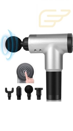 MASSAGEADOR PROFISSIONAL MASSAGE GUN JM-01