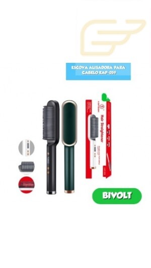 ALISADOR DE CABELO KAPBOM KAP-059
