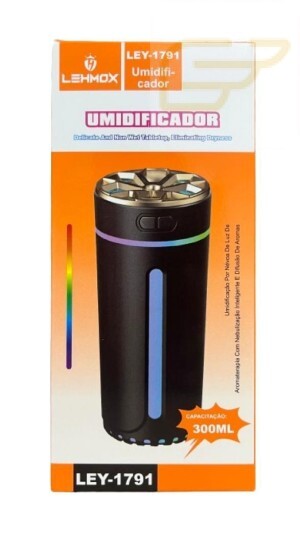 UMIDIFICADOR DE AR COM LED LEHMOX LEY-1791