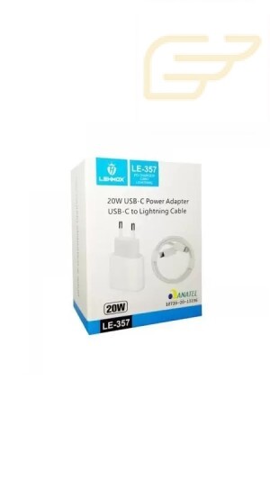 CARREGADOR USB C/ USB C LIGHTNING 25W LEHMOX LE-357IOS