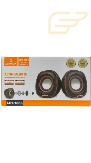 CAIXA DE SOM PARA COMPUTADOR LEHMOX LEY-1866