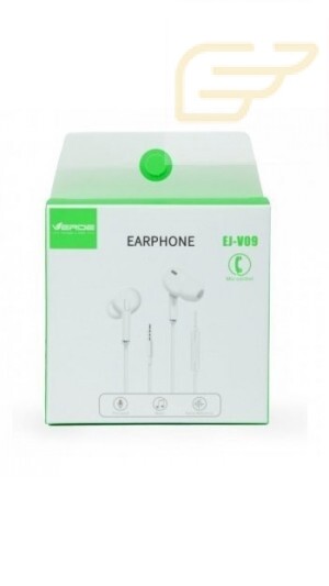 FONE DE OUVIDO COM FIO EARPHONES P2 3,5MM ALTA RESOLUÇÃO VERDE EJ-V09