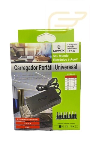 CARREGADOR UNIVERSAL PARA NOTEBOOK LEHMOX LEY-27