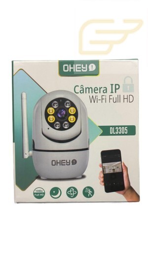CAMERA IP WIFI SEGURANÇA FULL HD 1080P XTRAD DL3305