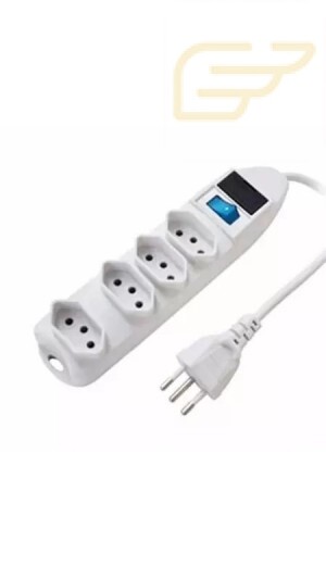 EXTENSAO ELETRICA 4 ENTRADAS 10A XTRAD SL7604