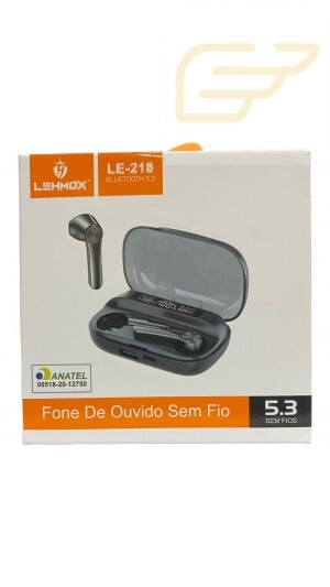 FONE DE OUVIDO SEM FIO BLUETOOTH LEHMOX LE-218