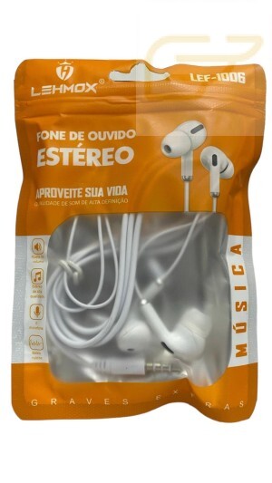 FONE DE OUVIDO LEHMOX LEF-1006