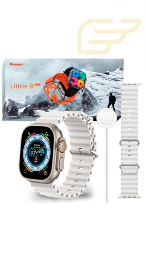 SMARTWATCH MICROWEAR ULTRA 9 PLUS COM 2 PULSEIRAS
