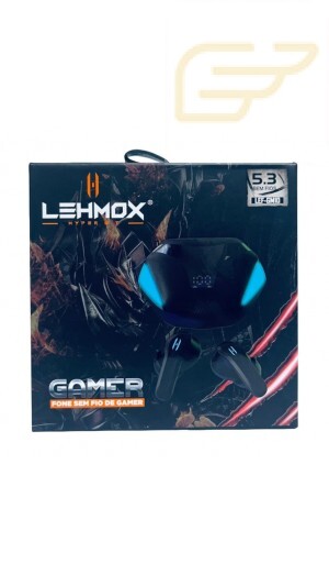 FONE DE OUVIDO GAMER BLUETOOTH LEHMOX LEF-GM10