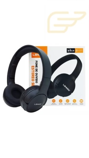 FONE DE OUVIDO SEM FIO BLUETOOTH LEHMOX LEF-1061C