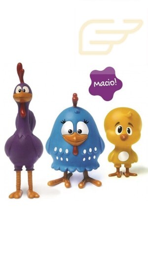 FAMILIA GALINHA PINTADINHA VINIL ELKA 1128