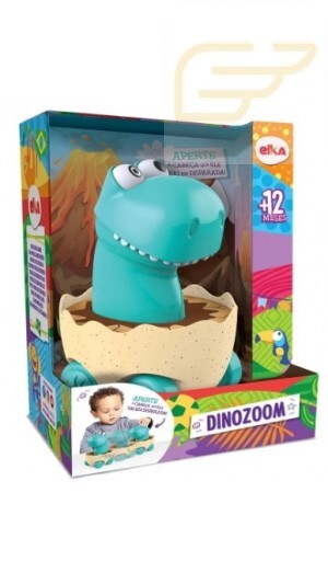 DINOZOOM DINOSSAURO CARRINHO COM FRICÇÃO ELKA 1174