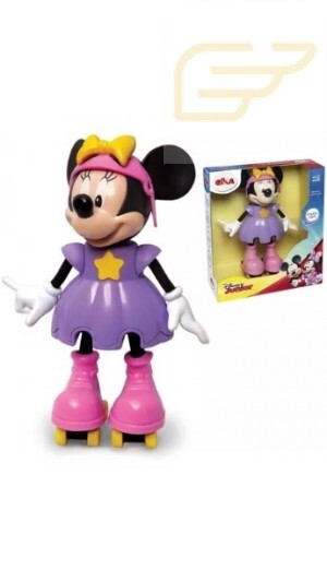 BONECA MINNIE PATINADORA COM SOM ELKA 950