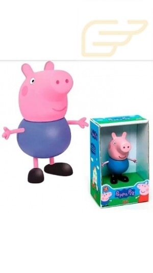 PEPPA PIG BONECO VINIL GEORGE ELKA 998